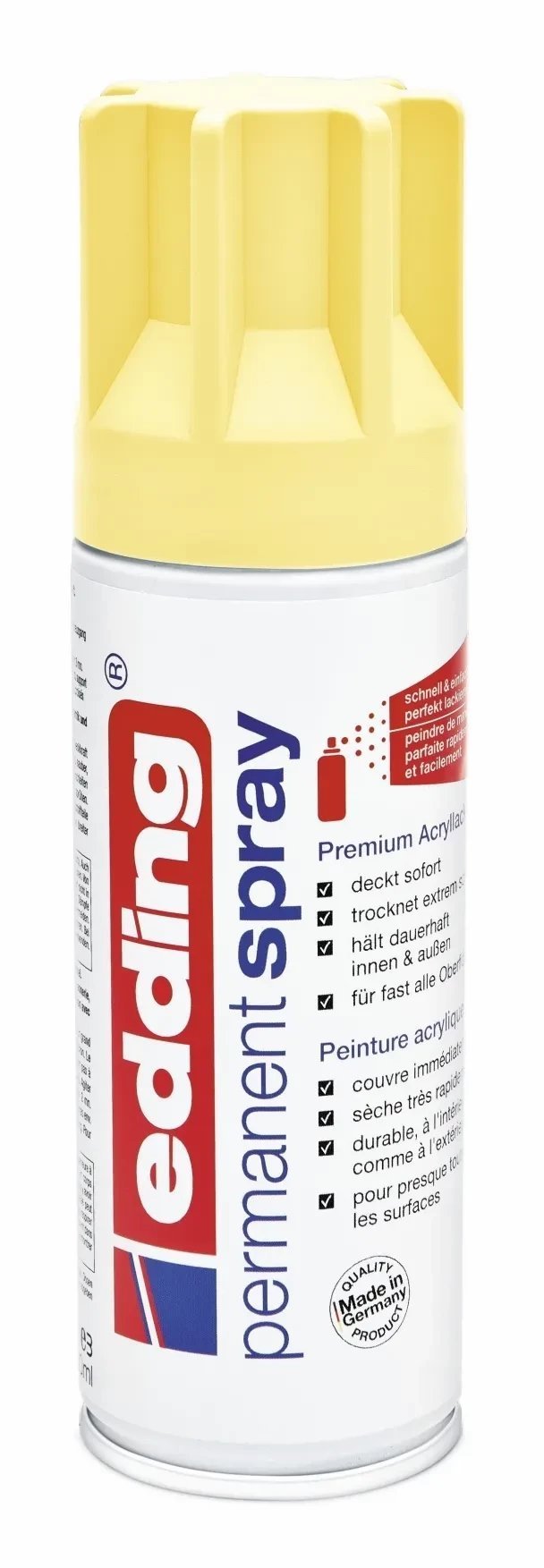 Edding Spray Pastel Yellow Mat 200ml