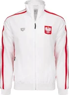 Kurtki męskie - Kurtka męska Arena Kurtka bluza sportowa ortalionowa kadra Polski Arena Prival Full Zip R.S - miniaturka - grafika 1
