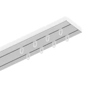 Akcesoria do wystroju okien - Szyna sufitowa 2-torowa 150 cm z akcesoriami PVC Gardinia - miniaturka - grafika 1