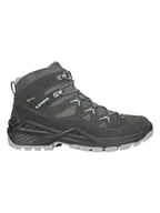 Buty trekkingowe damskie - LOWA Buty turystyczne "Sirkos Evo GTX Mid Ws" w kolorze antracytowym - miniaturka - grafika 1