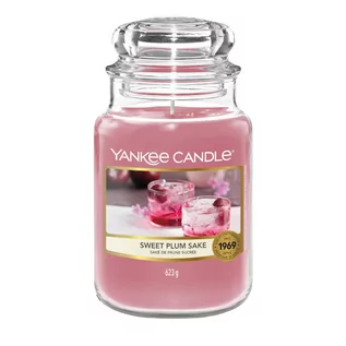 Świece - Yankee Candle Sweet Plum Sake Słoik duży 623g | 1632335E - grafika 1