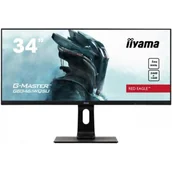 Monitory - IIYAMA G-Master GB3461WQSU-B1 - miniaturka - grafika 1
