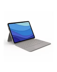 Logitech Etui Combo Touch iPad Pro 11 1,2,3 gen. Sand UK - Etui do tabletów - miniaturka - grafika 2