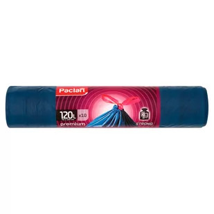 Paclan Worki na odpady 120l Premium (10 sztuk) - Worki na śmieci - miniaturka - grafika 1