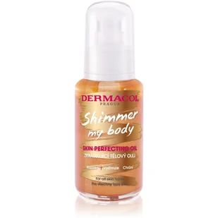 Dermacol Shimmer My Body - Skin Perfecting Oil - Nabłyszczający olejek do ciała, włosów i twarzy - 50 ml - Olejki do ciała i włosów - miniaturka - grafika 1
