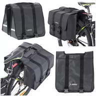 Sakwy rowerowe - Torba Rowerowa Pojemna Sakwa Dwukomorowa Na Rower Bagażnik - miniaturka - grafika 1