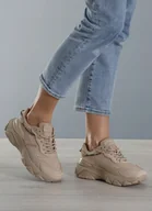 Buty sportowe damskie - Guess Micola FL7MIC LEA12 beż r39 - miniaturka - grafika 1