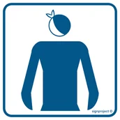 Systemy ekspozycyjne i znaki informacyjne - RE011 GABINET DENTYSTYCZNY, FN - FOLIA SAMOPRZYLEPNA; (300X300MM) - miniaturka - grafika 1