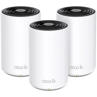 Kompleksowy system Wi-Fi TP-Link Deco XE75 Pro (3-pack), WiFi 6E Mesh system (Deco XE75 Pro(3-pack)) - Routery - miniaturka - grafika 1