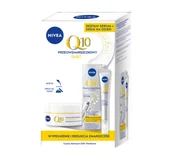 Zestawy kosmetyków damskich - NIVEA Q10 PRZECIWZMARSZCZOWY EKSPERT DUET KOSMETYKÓW DO TWARZY KREM 50ML + SERUM 15ML - miniaturka - grafika 1