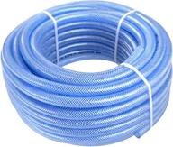 Węże ogrodowe i zraszacze - Geko Wąż techniczny 10x2.5mm zbr.trans. nieb.1mb/50m 1 - miniaturka - grafika 1