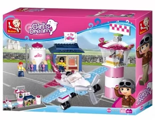 Sluban Klocki Lotnisko 284 el. G096072 B0608 - Klocki - miniaturka - grafika 1