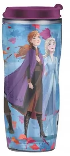 Kubek Bidon Frozen II Wyprawa z wymienną dekoracją 400 ml DISNEY - Bidony dla dzieci - miniaturka - grafika 1