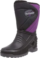 Buty dla dziewczynek - BECK Outdoor buty dziecięce z półcholewką, uniseks, Fioletowy liliowy 13, 31 EU - miniaturka - grafika 1