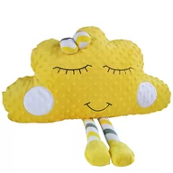 Kołdry i poduszki dla dzieci - Poduszka chmurka z nóżkami, Pierwszy prezent dla dziecka, Pluszowa poduszka z wypełnieniem - miniaturka - grafika 1