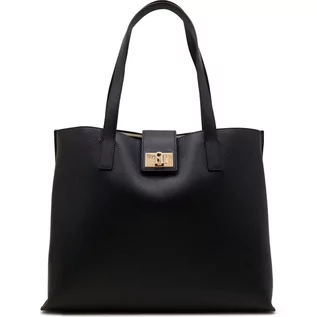 Torebki damskie - Furla Skórzany kuferek FURLA L TOTE SOFT - grafika 1