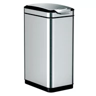 Pozostałe akcesoria do uprawy roślin - Vepa Bins EKO Kosz na śmieci Tina, otwierany dotykowo, 30 L, matowy, srebrny - miniaturka - grafika 1
