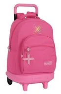 Plecaki - Safta MUNICH FRESA - duży plecak na kółkach, kompaktowy, zdejmowany, idealny dla dzieci w różnym wieku, wygodny i wszechstronny, jakość i wytrzymałość, 33 x 22 x 45 cm, kolor, truskawkowy róż, - miniaturka - grafika 1
