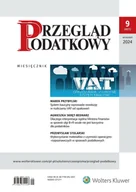 E-booki - prawo - Przegląd Podatkowy. Nr 9/2024 - miniaturka - grafika 1
