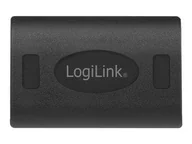 Złącza, przejściówki, adaptery - LOGILINK CV0145 Adapter DisplayPort DP/F na DP/F UHD 8K/60 Hz czarny - miniaturka - grafika 1