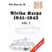 Militaria i wojskowość - Afrika Korps 1941-1943 vol.I Plan Pack vol.IX 515 Nowa - miniaturka - grafika 1