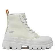 Botki męskie - Trapery CATerpillar Hardwear Hi P111328 Biały - miniaturka - grafika 1