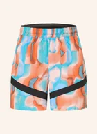 Spodenki damskie - Nike Szorty Koszykarskie Icon Wvn 6in orange - miniaturka - grafika 1