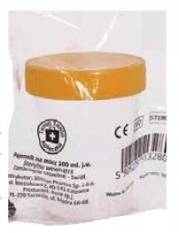 SILESIAN PHARMA SP ZOO Pojemnik na mocz jałowy 100 ml - Akcesoria medyczne - miniaturka - grafika 2
