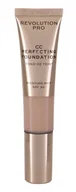 Podkłady do twarzy - Makeup Revolution London London Revolution PRO SPF30 CC Perfecting 26 ml Podkład F2.5 - miniaturka - grafika 1