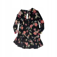 Swetry damskie - Narzutka kardigran damski kwiaty SYMPHONY+ XXL - miniaturka - grafika 1