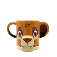 Kubki - Kubek Ceramiczny 3D Król Lew Simba Postacie Z Bajek Prezent 380Ml - miniaturka - grafika 1