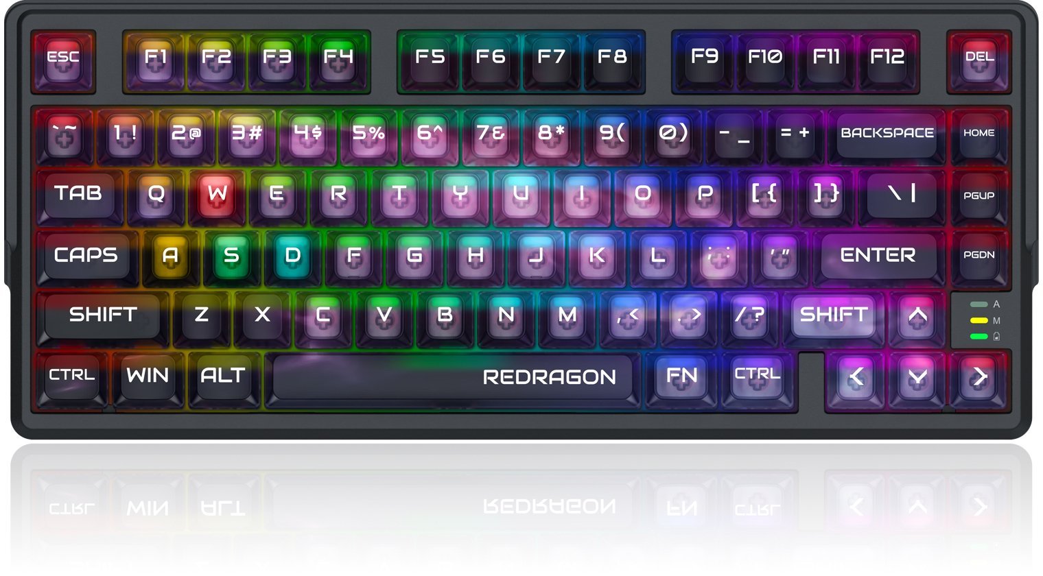 Redragon Klawiatura Redragon BARTLETT K767-WL-M