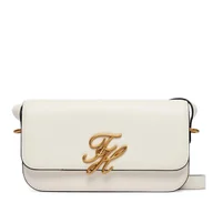 Torebki damskie - Torebka Tommy Hilfiger Th Script Flap Crossover AW0AW18399 Biały - miniaturka - grafika 1