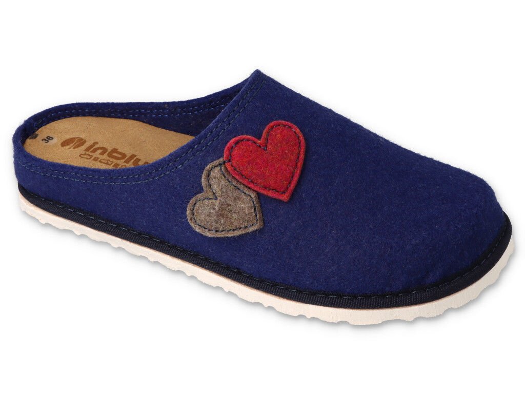 Kapcie damskie domowe ciepłe Inblu CS-35-36