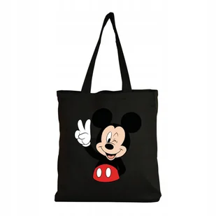 Eko Torba na ramię Zakupy Shopper Torebka Bawełniana Myszka Miki 15 - Torby i wózki na zakupy - miniaturka - grafika 1