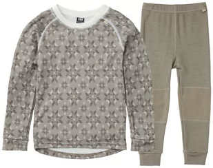 Bielizna termiczna Helly Hansen K HH GRAPHIC LIFA MERINO SET 128 - Pozostała odzież narciarska - miniaturka - grafika 1