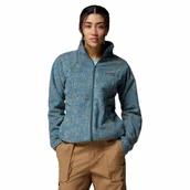 Bluzy damskie - Damska bluza polarowa Columbia Benton Springs Print FZ Fleece everblue/flowfalls - S - miniaturka - grafika 1