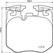 Klocki hamulcowe - Klocki hamulcowe - komplet BREMBO P 06 106 - miniaturka - grafika 1