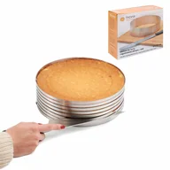 Formy do ciast - Obręcz Do Cięcia Biszkoptu Regulowana Tadar - miniaturka - grafika 1