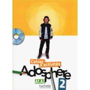 Podręczniki dla szkół podstawowych - Hachette Livre Hachette Livre Podręcznik HACHETTE LIVRE Adosphere 2 Ćwiczenia z płytą CD - miniaturka - grafika 1