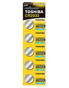 Baterie i akcesoria - Toshiba Bateria CR2032 5szt - miniaturka - grafika 1