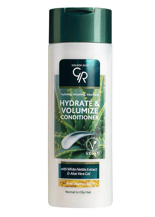 Golden Rose - Hydrate & Volumize Conditioner - Nawilżająca i zwiększająca objętość odżywka do włosów normalnych i tłustych - 430 ml