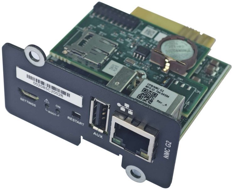 UPS PowerWalker MODUŁ SNMP 1GBPS DLA UPS POWERWALKER SERII VFI 1000-3000 TGB/TGS/TGS 10131029