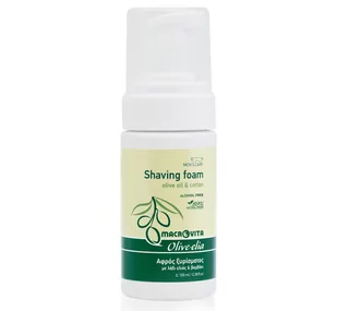 MACROVITA OLIVE-ELIA PIANKA DO GOLENIA z bio-oliwą, bio-chmielem i bio-lukrecją 100ml - Kosmetyki do golenia - miniaturka - grafika 1