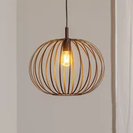 Lampy sufitowe - Lampa wisząca Valor Argon, możliwość ściemniania, brązowy / rdzawy, salon / jadalnia, metal, nowoczesny - miniaturka - grafika 1
