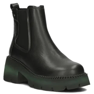 Botki damskie ocieplane workery skórzane Filippo DBT4907/23 czarne-40 - Botki damskie - miniaturka - grafika 1