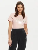 Koszulki i topy damskie - Guess T-Shirt V5RI06 I3Z14 Różowy Regular Fit - miniaturka - grafika 1