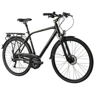 Rowery - Rower trekkingowy INDIANA X-Road 5.0 M21 28 cali męski Czarno-szaro-brązowy - miniaturka - grafika 1