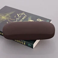 Akcesoria do okularów - Etui na okulary Futerał STHC-13B brązowe - miniaturka - grafika 1