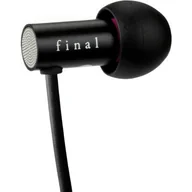 Słuchawki - Słuchawki dokanałowe FINAL AUDIO E2000C z mikrofonem Czarny - miniaturka - grafika 1